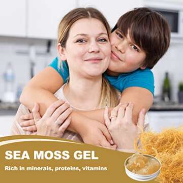 Organic Pineapple Sea Moss Gel for Health and Wellness