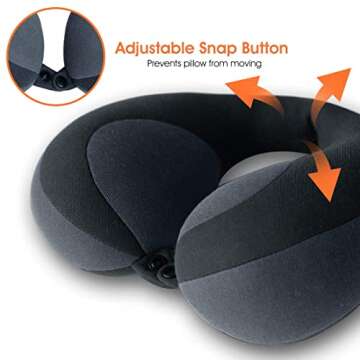 INFANZIA Kids Neck Pillow for Ultimate Travel Comfort