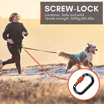 CaniX Hands Free Dog Running Belt – Lightweight and Ergonomic
