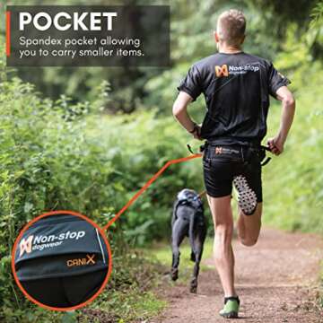 CaniX Hands Free Dog Running Belt – Lightweight and Ergonomic