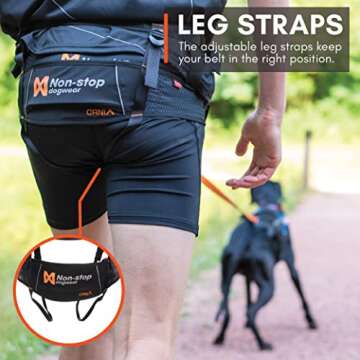 CaniX Hands Free Dog Running Belt – Lightweight and Ergonomic