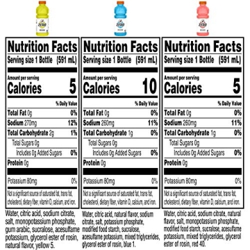 Gatorade Variety Pack - 12 Bottles, 20 Fl Oz Each