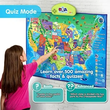 My USA Interactive Smart Map for Kids | Educational Gift