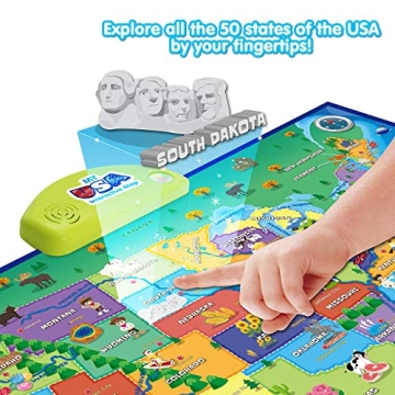 My USA Interactive Smart Map for Kids | Educational Gift