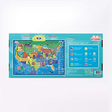 My USA Interactive Smart Map for Kids | Educational Gift
