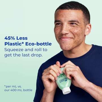 Head & Shoulders BARE Dandruff Shampoo Twin Pack, Sulfate-Free, Silicion-Free, Dye-Free, Eco-Friendly Bottles, Safe for All Hair Types, 13.5 Fl Oz Each (Set of 2)