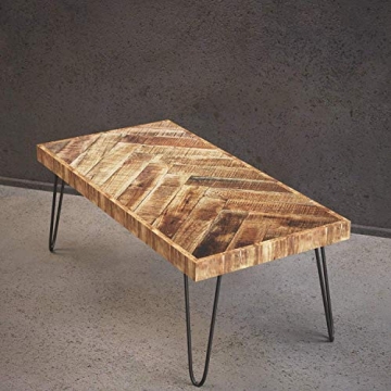 Mindful Living Solid Wood Coffee Table for Eco-Friendly Living