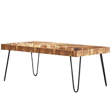 Mindful Living Solid Wood Coffee Table for Eco-Friendly Living