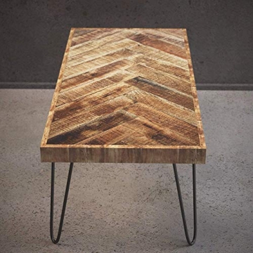 Mindful Living Solid Wood Coffee Table for Eco-Friendly Living