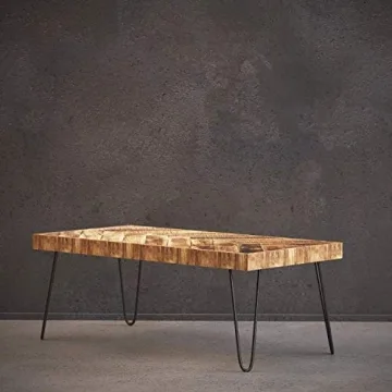 Mindful Living Solid Wood Coffee Table for Eco-Friendly Living