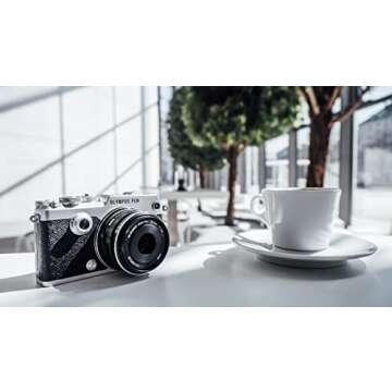 OM SYSTEM OLYMPUS M.Zuiko Digital 17mm F1.8 Black For Micro Four Thirds System Camera, Compact Design, Beautiful Bokeh, Bright