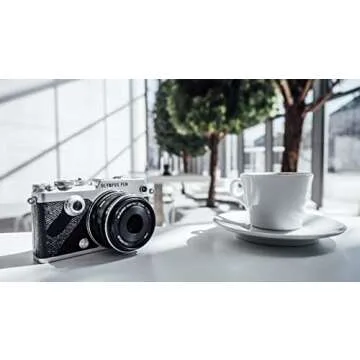 OM SYSTEM OLYMPUS M.Zuiko Digital 17mm F1.8 Black For Micro Four Thirds System Camera, Compact Design, Beautiful Bokeh, Bright