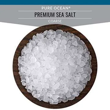 SaltWorks Pure Ocean Sea Salt 5 lb Coarse Grain for Cooking