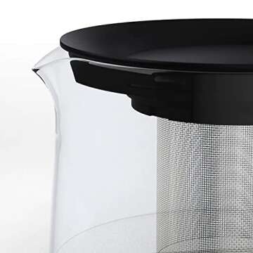 IKEA Heat-Resistant Glass Tea Pot (0.6L)