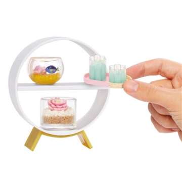 MGA's Miniverse Make It Mini Lifestyle Series 2 Mini Collectibles, Mystery Blind Packaging, DIY, Crafts, Resin Play, Replica Items, Molds, Teapots, Teacups, Candles, Vase Collectors, 8+