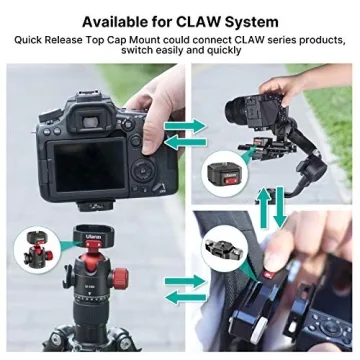 ULANZI Ball Head with Claw Quick Release for All Cameras