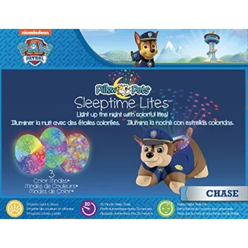 Chase Pillow Pets Nightlight - Cozy Plush Toy for Kids
