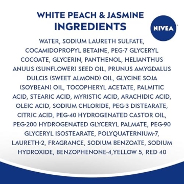 NIVEA Body Wash Set - Shea Butter & Jasmine, 20 Fl Oz