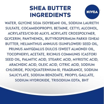 NIVEA Body Wash Set - Shea Butter & Jasmine, 20 Fl Oz