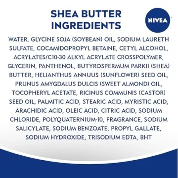 NIVEA Body Wash Set - Shea Butter & Jasmine, 20 Fl Oz