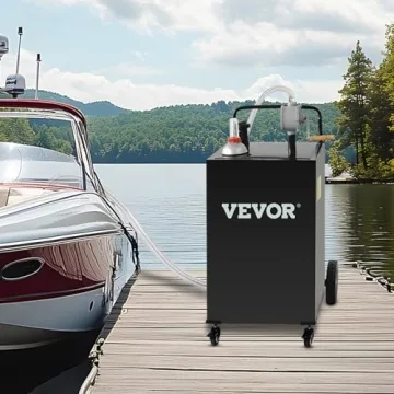VEVOR 35 Gallon Fuel Caddy for Easy Fuel Transport