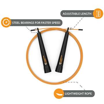 Speed Training Set - Agility Ladder, Jump Rope, Sport Cones and Exercise folder - Premium TRAINING TOOL SET For Faster Footwork And Better Movement Skills by Scandinavian Sports