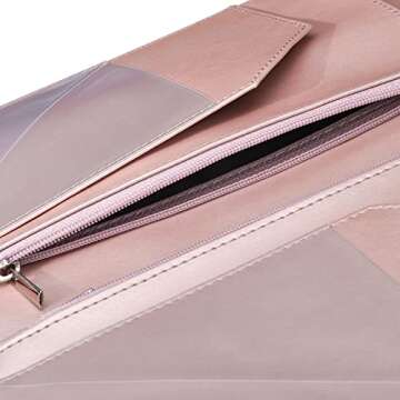 Server Books for Waitress - 5x9 Waiter Book Server Wallet with Zipper Pocket, Cute Waitress Book&Waitstaff Organizer with Money Pocket Fit Server Apron