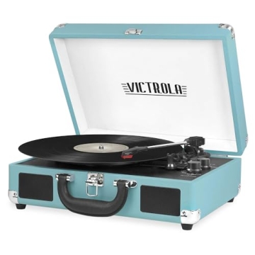 Victrola Vintage Bluetooth Turntable - Portable & Stylish
