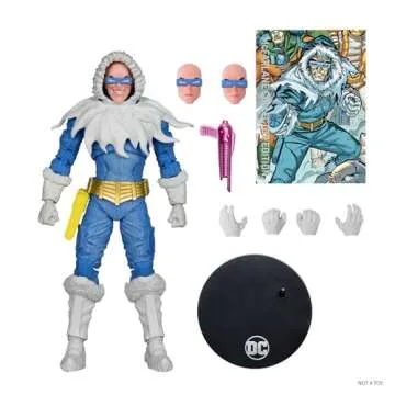 McFarlane Toys - DC Multiverse Captain Cold (The Rogues) 7in Action Figure McFarlane Collector Edition #30