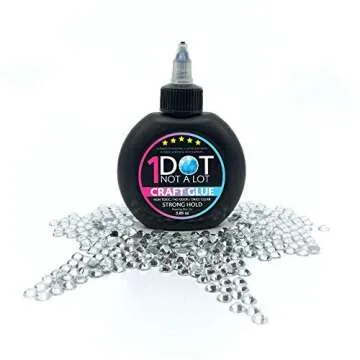 1DotNotalot Craft Glue for Rhinestones/for All Crafting Needs/Dancer Favorite/Non Toxic Water Based ...