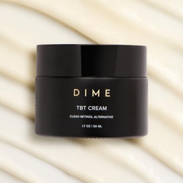 DIME Beauty TBT Cream, Anti-Aging Retinol Cream Alternative and Face Moisturizer with Bakuchiol, Lightweight Night Cream 1.7 oz / 50 ml
