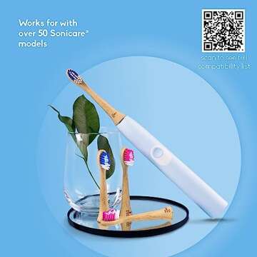 The Humble Co. Electric Toothbrush Heads – Replacement Heads Compatible with Sonicare Toothbrush, ...