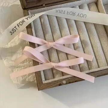 XFYUZR Bow Hair Clips: 10 Satin Hair Accessories for Girls