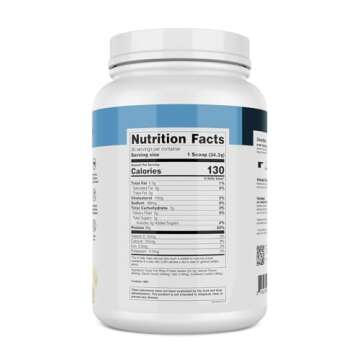 Transparent Labs Grass-Fed Whey Protein Isolate - Naturally Flavored, Gluten Free Whey Protein Powder with 28g of Protein per Serving & 9 Amino Acids - 30 Servings, French Vanilla