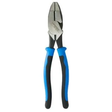 Klein Tools J2000-9NETP 9-Inch Journeyman Wire Pulling Pliers Heavy Duty Side Cutting
