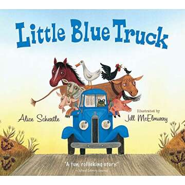 Little Blue Truck Board Book for Kids - Fun & Educational