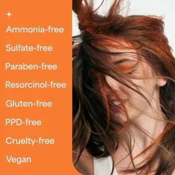 Hally Hair Temporary Hair Color, Shade Stix (Orange) - 12 ml Washable Hair Chalk for Kids, Teens & Adults - One Day Pop of Color Hair Dye for Festivals, Sporting Events & Parties, All Hair Types