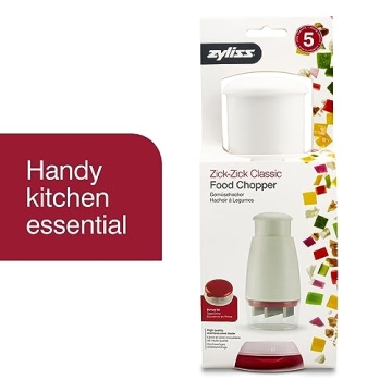 Zyliss Zick Zick Classic Food Chopper - Effortless Vegetable Cutting