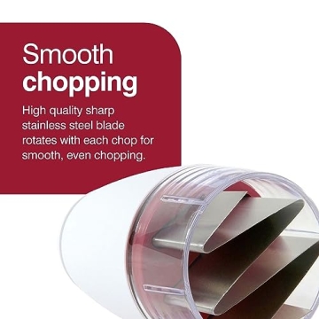 Zyliss Zick Zick Classic Food Chopper - Effortless Vegetable Cutting