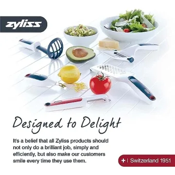 Zyliss Zick Zick Classic Food Chopper - Effortless Vegetable Cutting