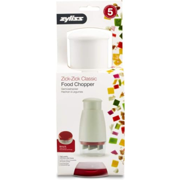 Zyliss Zick Zick Classic Food Chopper - Effortless Vegetable Cutting