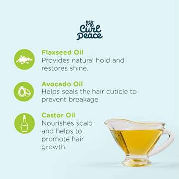 Just For Me Curl Peace Edge Control for Kids - 3 Pack