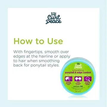 Just For Me Curl Peace Edge Control for Kids - 3 Pack