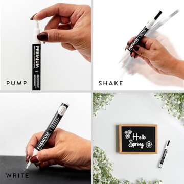 200 Chalkboard Labels for Storage Bins, Removable Black Stickers with Chalk Marker, Pantry Containers and Storage Bin Organization