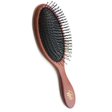 Wet Brush Naturals Original Detangler Hair Brush, Medium Wood