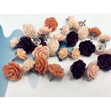 Buy Seven YJ 24 Pcs Decorative Thumbtacks Online