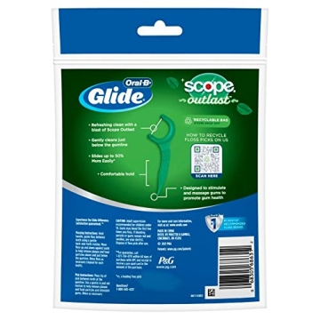 Oral-B Glide Complete Floss Picks for Superior Oral Care