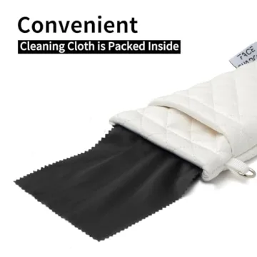 Stylish Face Shadow Double Glasses Case with Cleaning Cloth