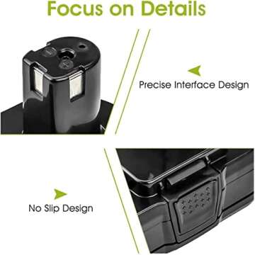 7.0Ah 2 Pack P108 Battery for Ryobi 18V ONE+ Tools