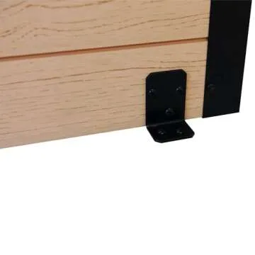 Enclo Florence Cedar Color Outdoor Privacy Screen w/Planter